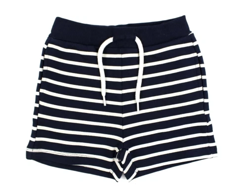 Name It dark sapphire stribede sweatshorts